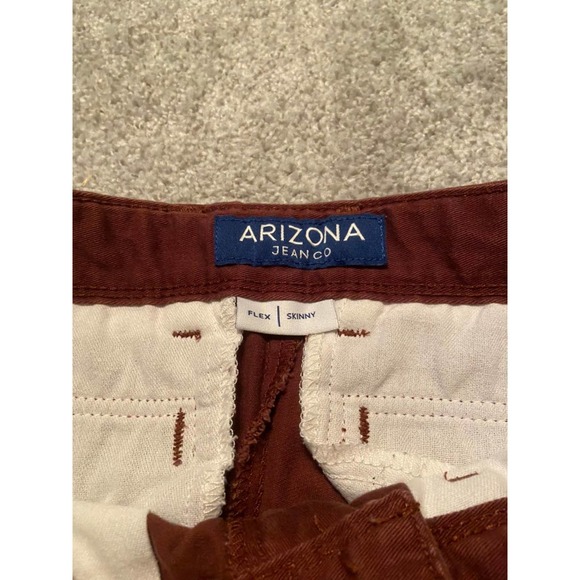 Arizona mens burgundy‎ pants 29x32 - Picture 2 of 4